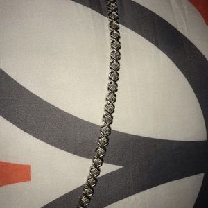 Genuine Diamond Tennis bracelet